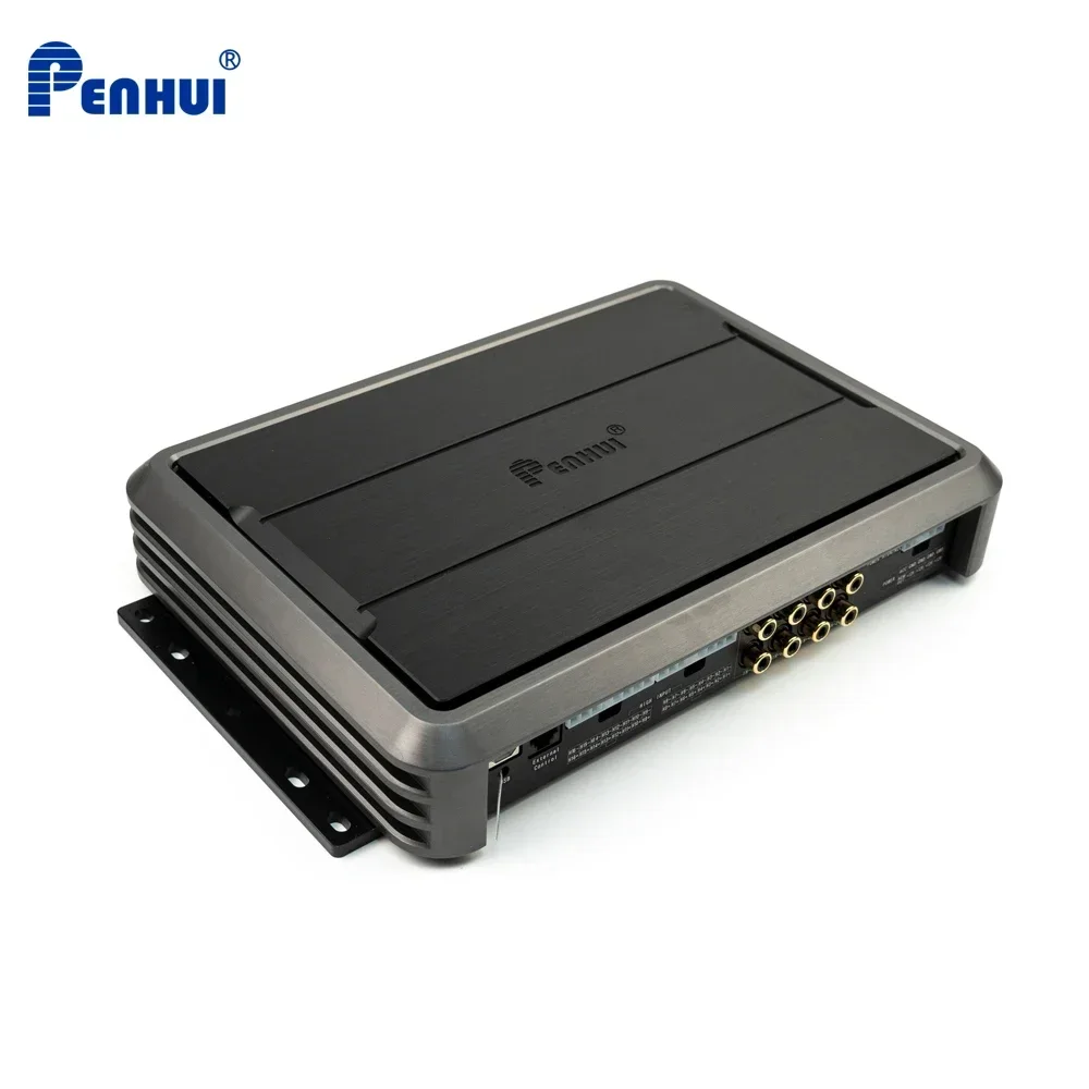 18CH Car DSP with 8CH Amplifier TDA-7850 (AB Class) 64W X 8CH Audio Upgrading  Double DSP Processor