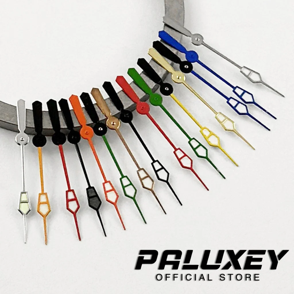 NH35 Watches Needles  Silver Gold Black Red Orange Green Blue Hands Fit NH35 NH36 NH38 NH39 NH70 NH72 Movement Replacement Parts
