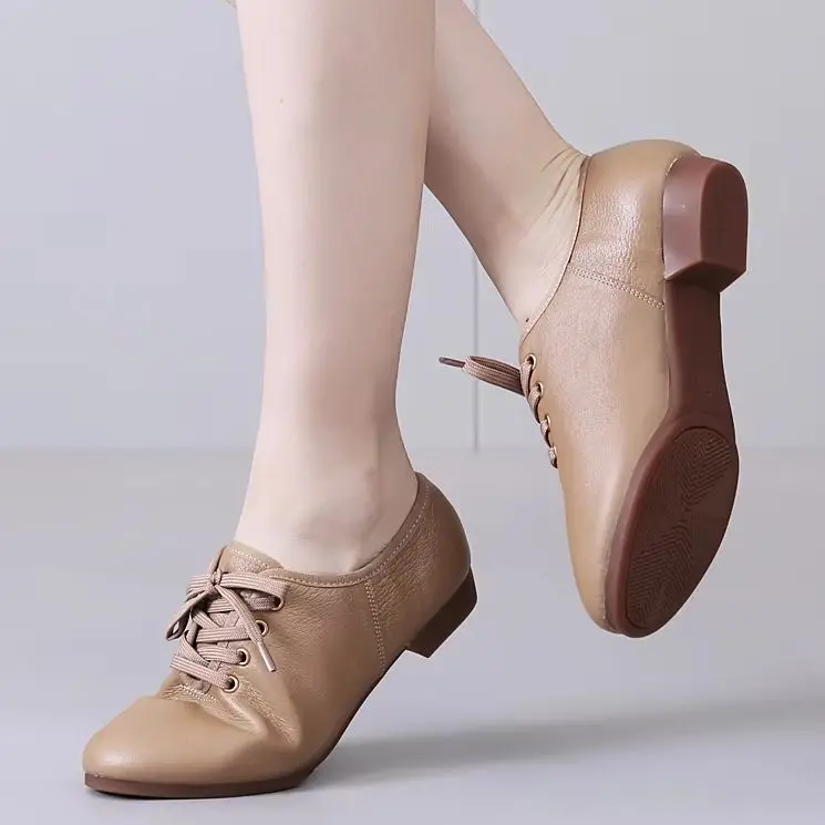 

Stretch Women Ballet Shoes Leather Jazz Yoga Dance Shoes Slip-on Teachers Dance Sneakers Hiphop Excercise Shoes 2cm