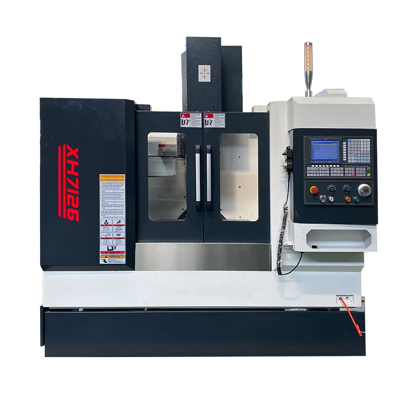 XH7126  CNC Milling Machines Center Advance 3/4 Axis Vertical CNC Mill for Processing Metal with Siemens 808Da-16 for Sale