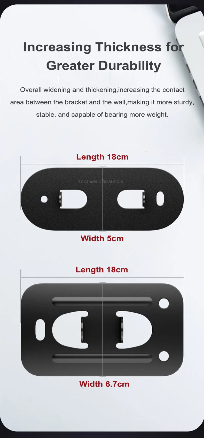Universelle faltbare Projektor-Wandhalterung aus Aluminiumlegierung, robust, einziehbar, platzsparend, langlebiger Ständer für Zuhause und Hotel – Detail 16