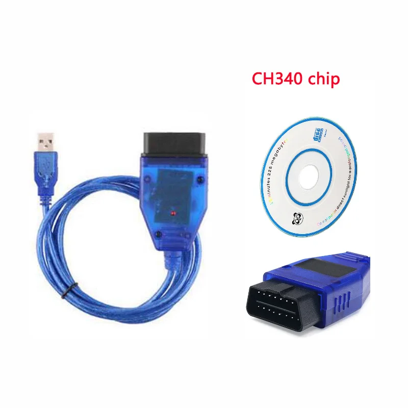 Diagnostic Cable Scanner Interface Connecting Line VAG-Com 409 Com Vag 409.1 KKL USB For VW Diagnostic Tool Car Automobile