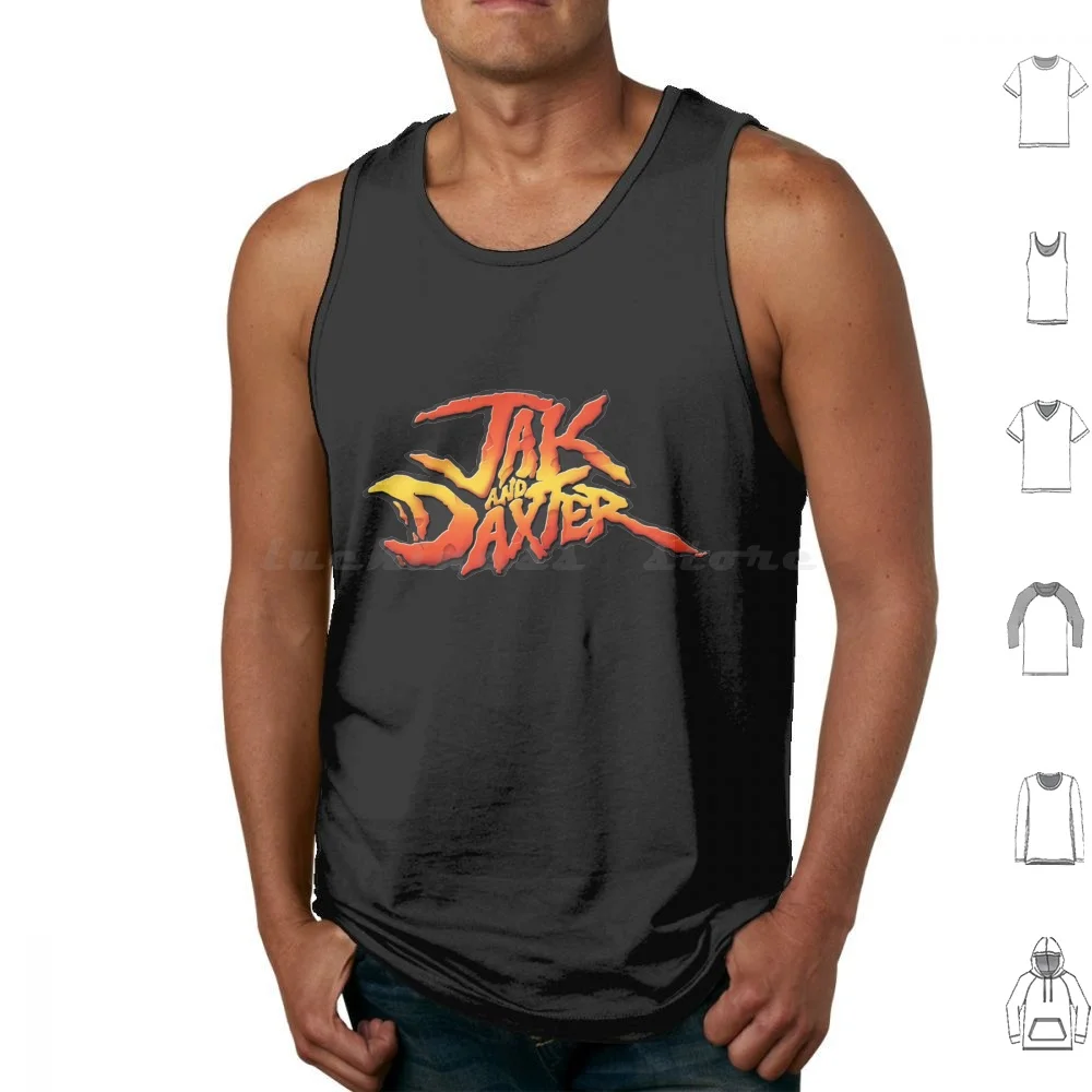 J&D Seru Tank Tops Print Cotton Jak And Daxter Video Game Games Jak Daxter Andy Gavin Jason Rubin Naughty Dog Eady At