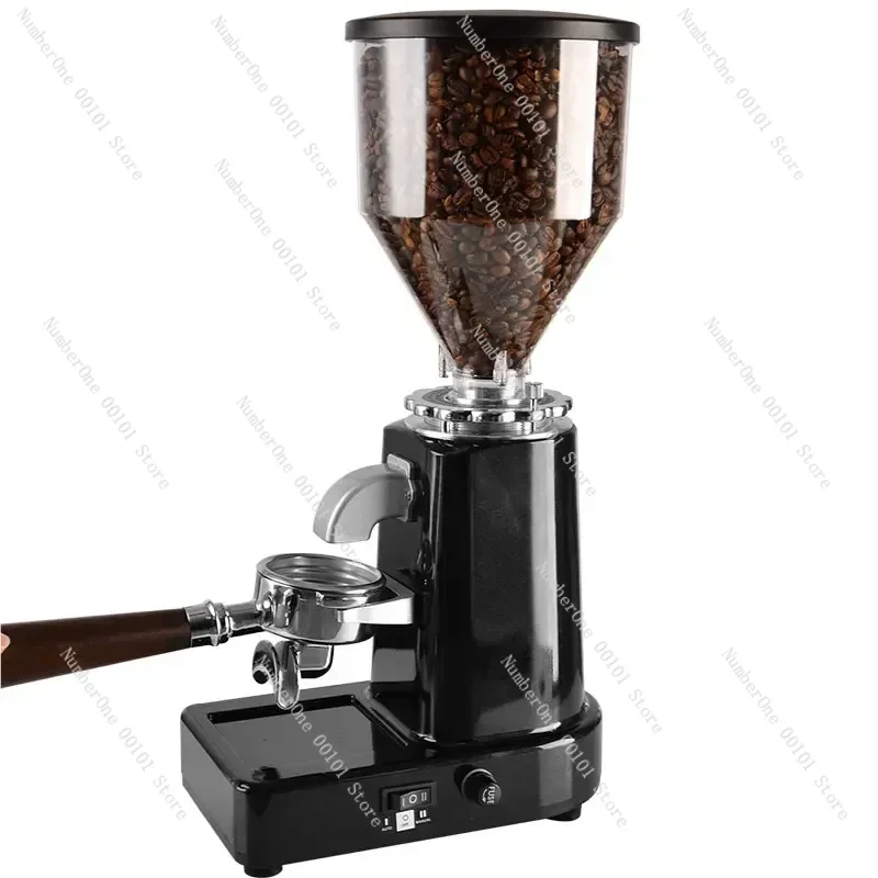 220V Point-action Italian Coffee Grinder Grinding Disc Semi-automatic Coffee Machine Special Grinder Fine Grinding Automatic