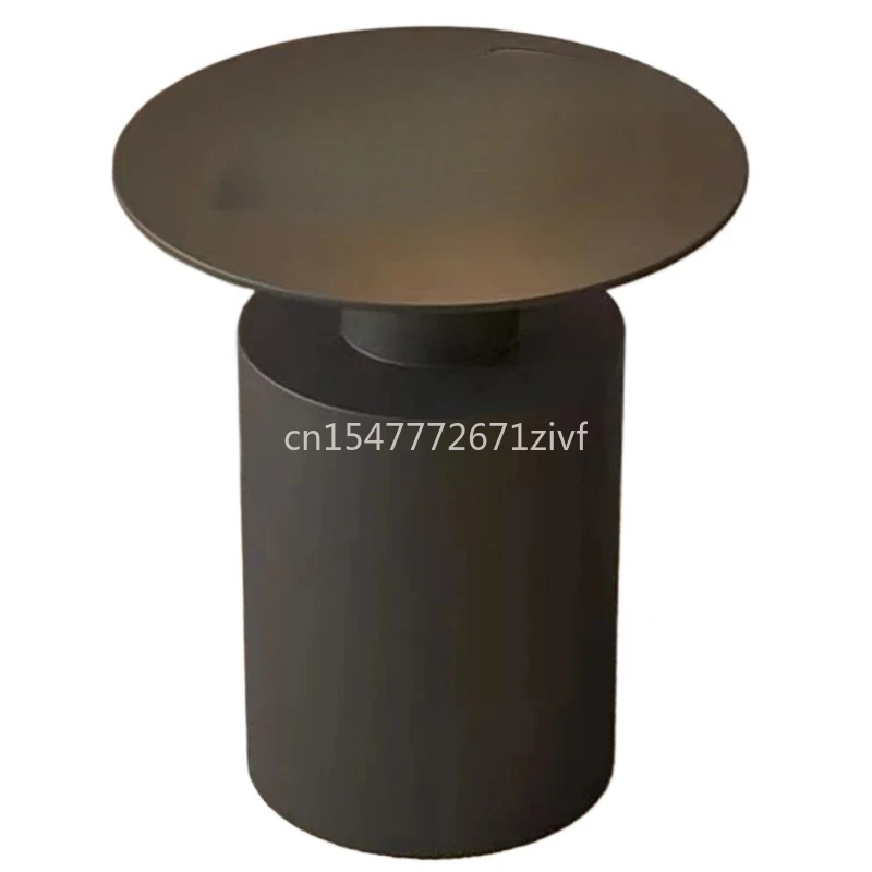 

Домашний приставной столик из кованого железа, роскошный угловой столик для гостиной, прикроватный столик для хранения, круглые столы, журнальные столики