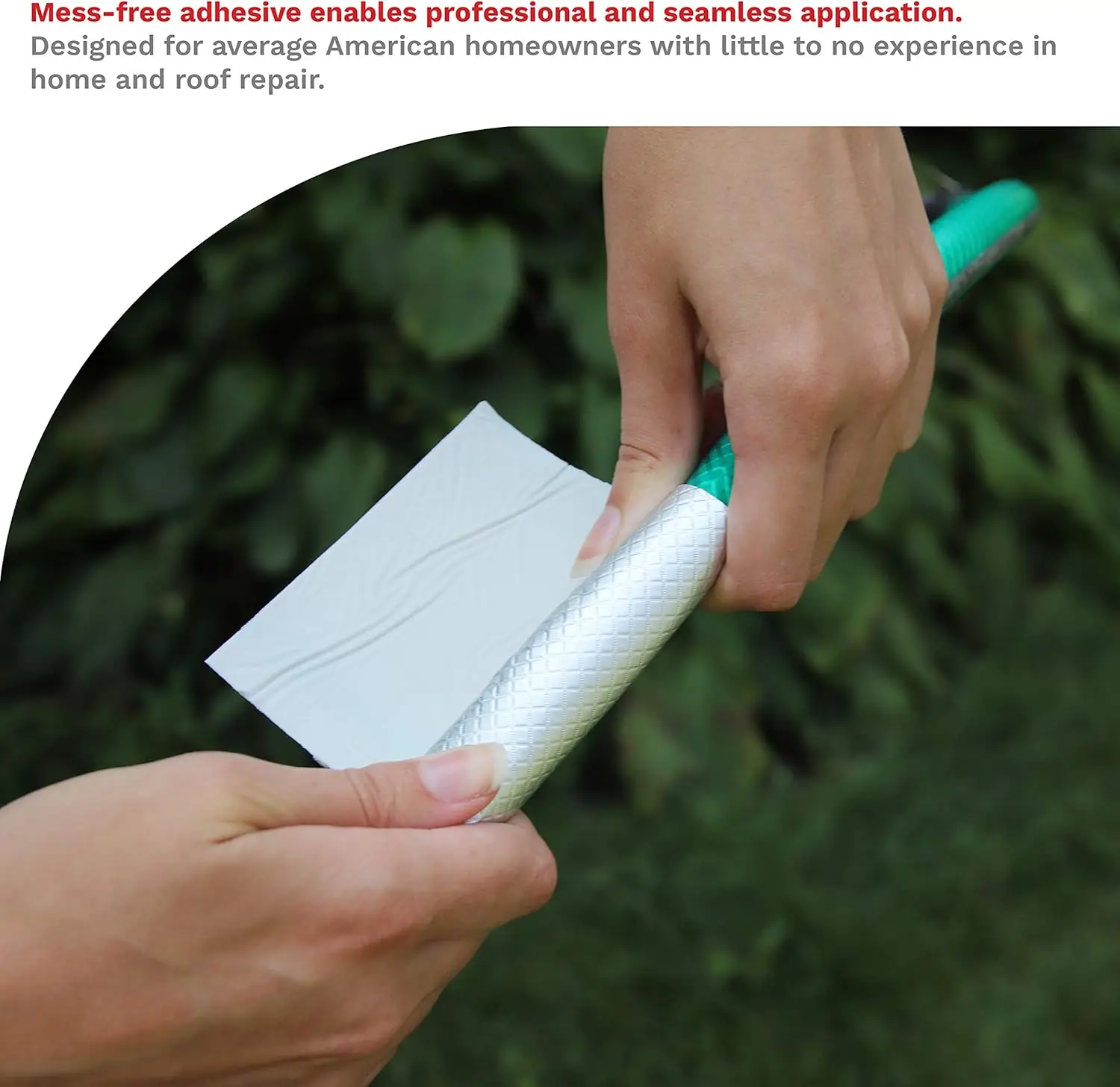 Fita butílica de alumínio super impermeável - 4 "x 16' para reparo de telhado, calha, janela e metal |   Patch de vedação de vazamento piscando