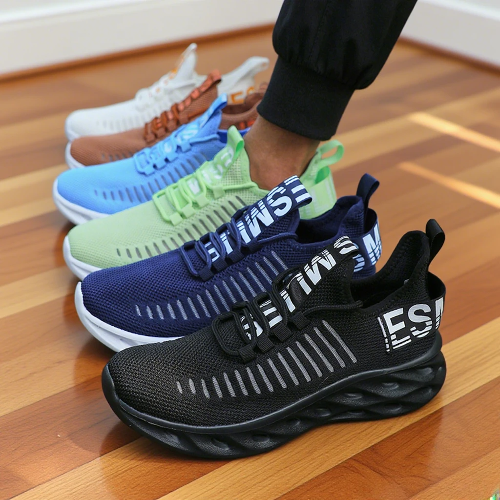 

Leisure Walking Shoes Breathable and Comfortable Rebound Sports Shoes Women's Tennis Shoe Summer Thick Sole Design Hiking Shoes