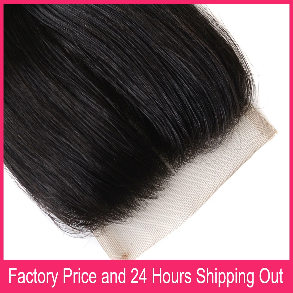 1B Blue 4x4 Lace Closure For Black Women 10-22 Inch Body Wave Human Hair Material Ombre Blue Pre Colored Swiss Lace Closures