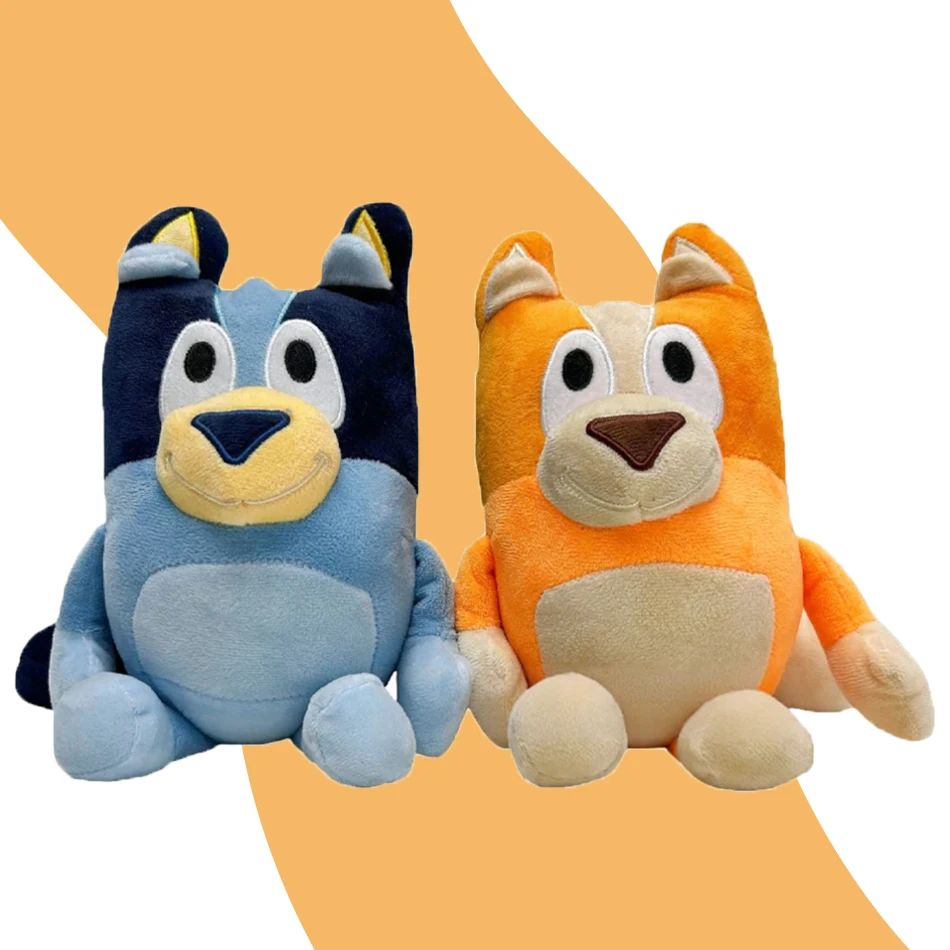 

Toy Anime Bluey Dog Bingo Family Plush Toy Cartoon Dog Soft Stuffed Animals Dolls Birthday Christmas Gifts Family Blue-Y Bingo