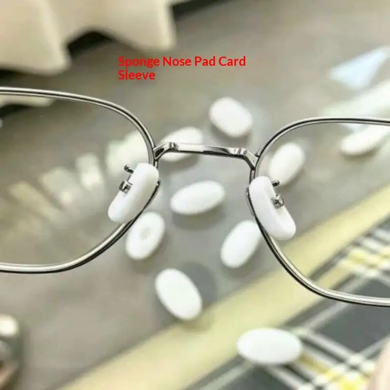 10Pairs Soft Sponge Eyeglass Nose Pad Covers Anti Slip Comfortable Pressure Relief For Daily Wear Office Outdoor Activities