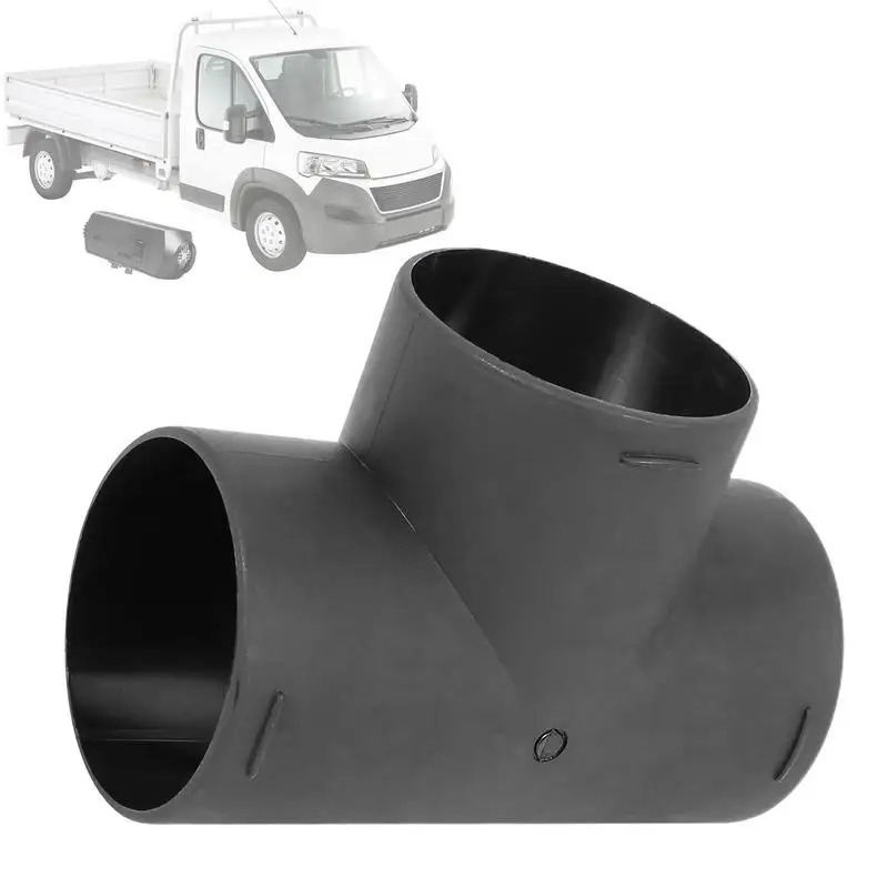 

T Shape 3 Way Ventilation Duct 60MM Car Heater Duct Elbow Pipe 3 Way Air Duct Outlet Exhaust Connector Connection