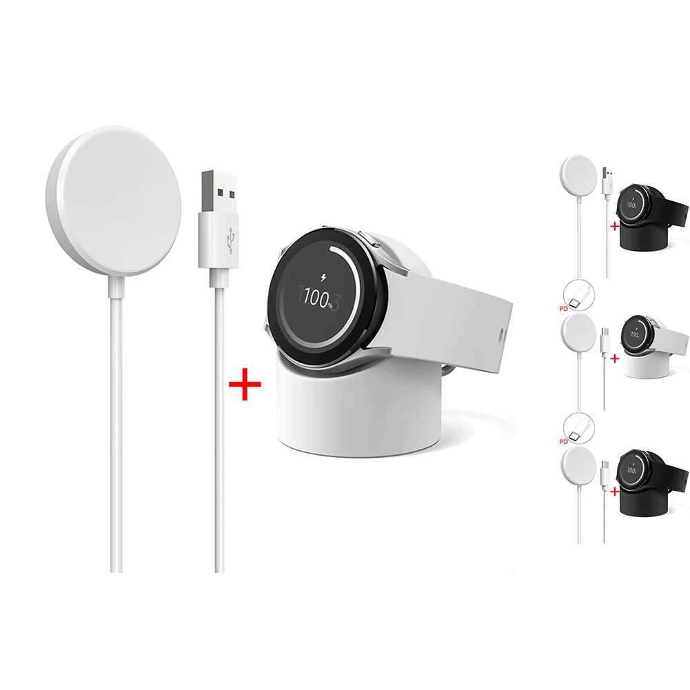 Smart Watch Charger Adapter Lightweight Charging Cable Wireless Charging Bracket Portable Watch Smart Watches Charging Plug