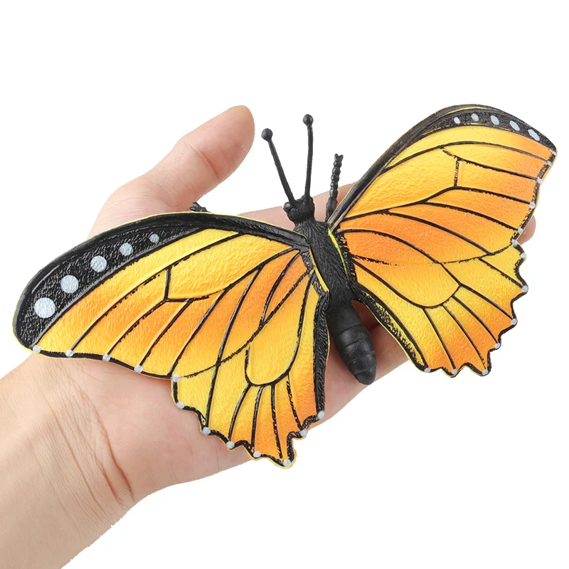 Oenux Insect Animals Model Figurine Butterfly Ant Dragonfly Spider Bee Mantis Scorpion Action Figures Educational Kid Toy Gift