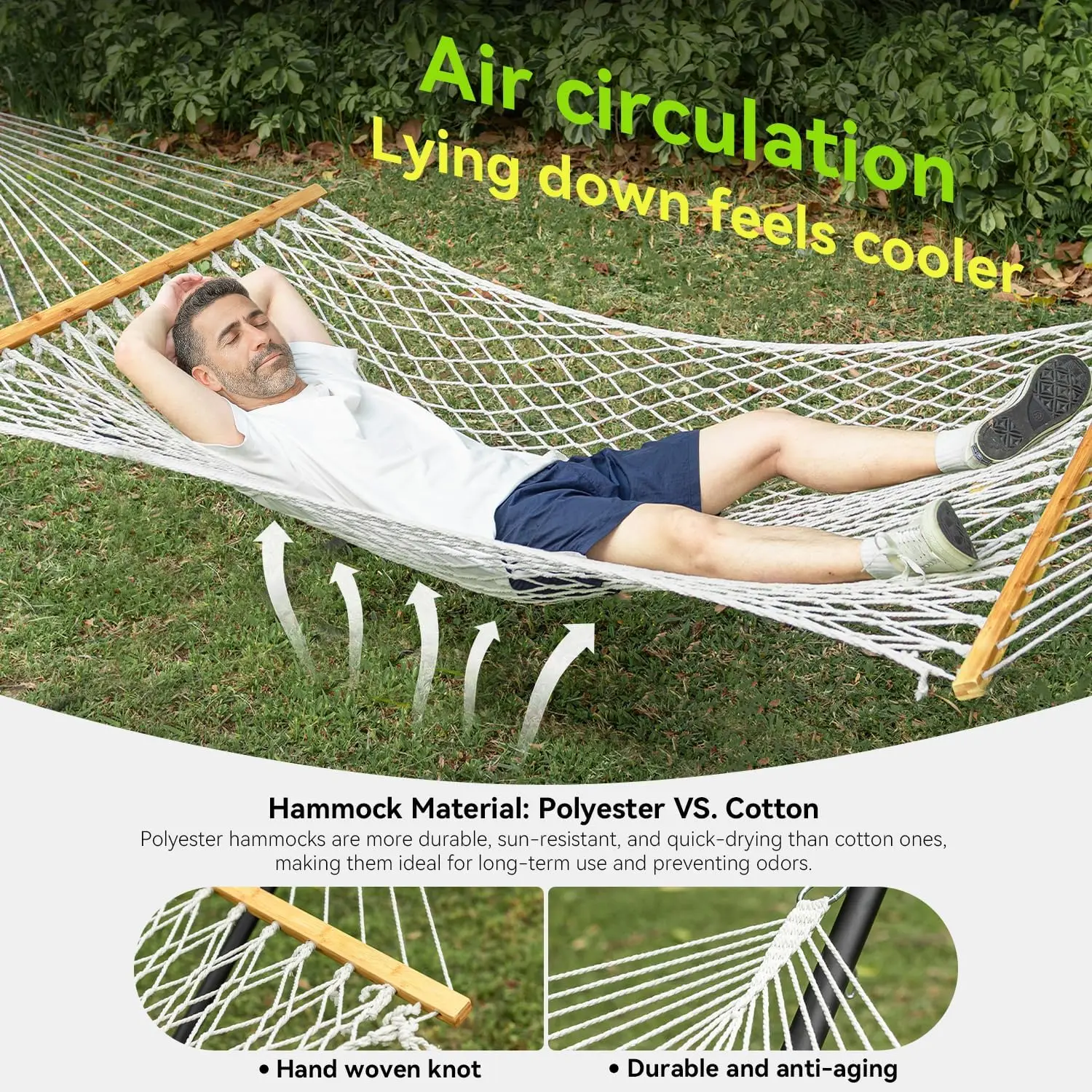 Thumbnail 4 - #16 Latest Hammock with Stands Offers