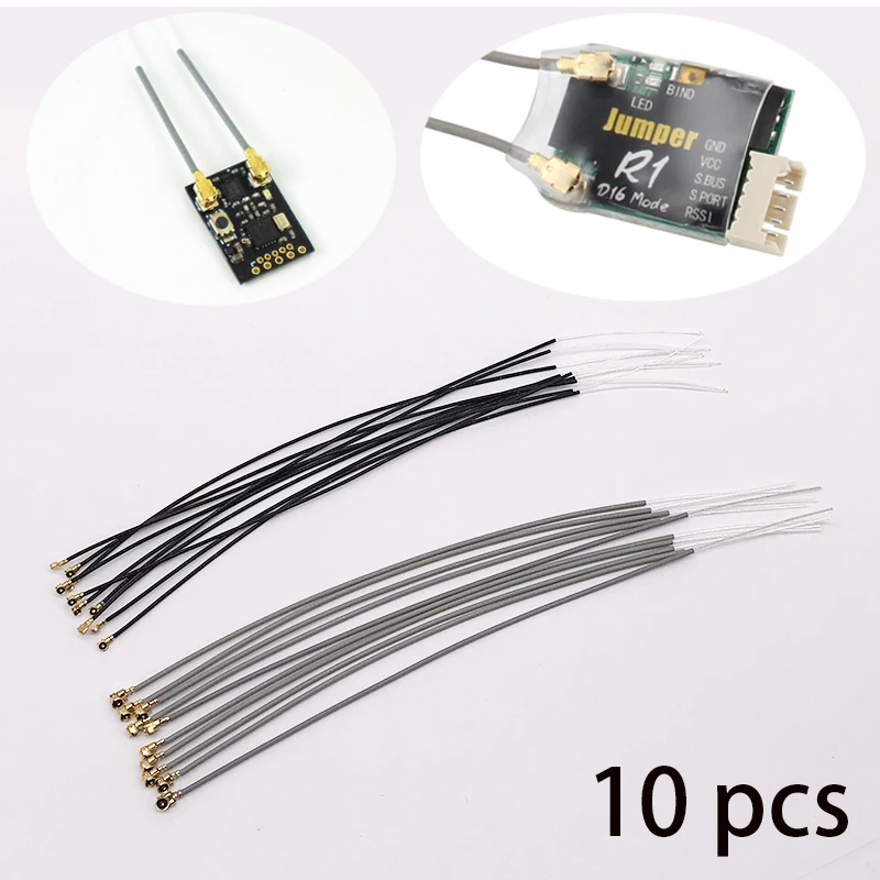 10 szt. 15cm Antena Odbiornika IPX4/IPX1 XM / XM Plus R-XSR kompatybilna z RC FPV Dronem Frsky Jumper Część do Pilotów