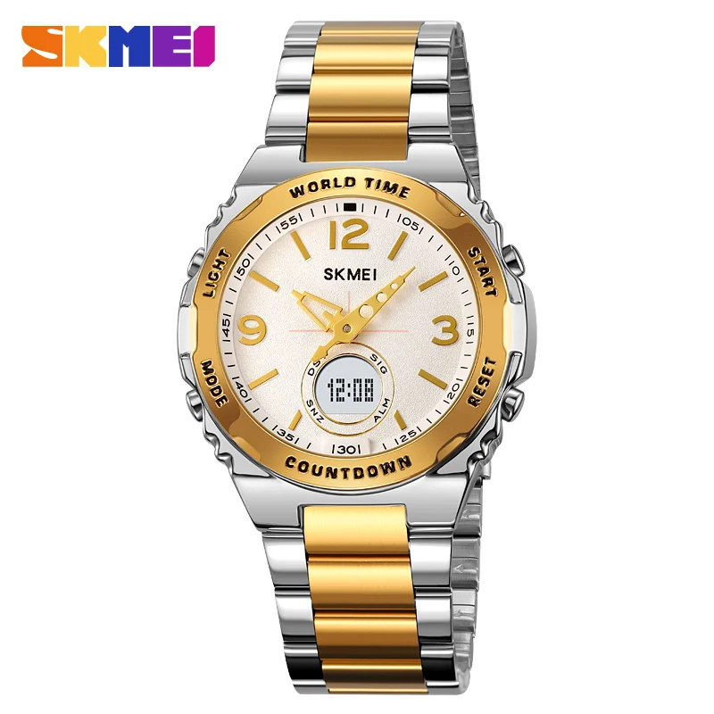 SKMEI Fashion Men Business Watches Digital Sports Watches 3Bar Waterproof Chrono Count Down Wristwatches Reloj Hombre