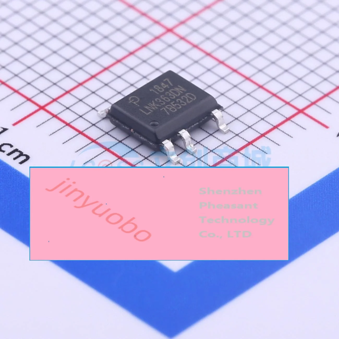 10PCS LNK363DN Flyback 132KHz 7.5W 85V(AC) 265V(AC) isolation Yes open loop, short circuit, overtemperature 60% 700V SOP