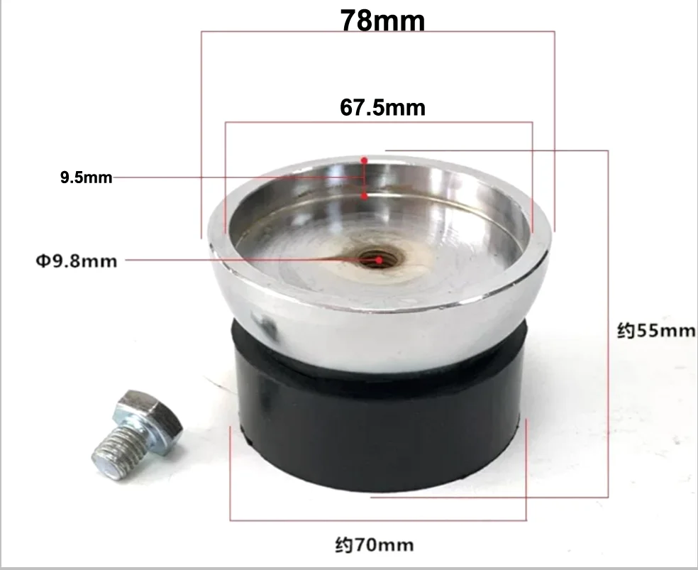

Rotatable Stainless Steel Inlay Wax Ball Tool Jewelry Engraving Diamond Ring Setting Wax Seal cup container bowl