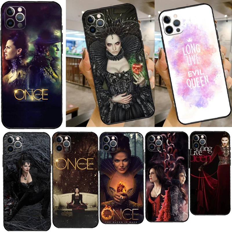 Evil Queen Once Upon A Time Phone Case For iPhone 14 13 12 Mini 11 Pro Max SE 2020 6 7 8 Plus X XS Max XR Cover Shell