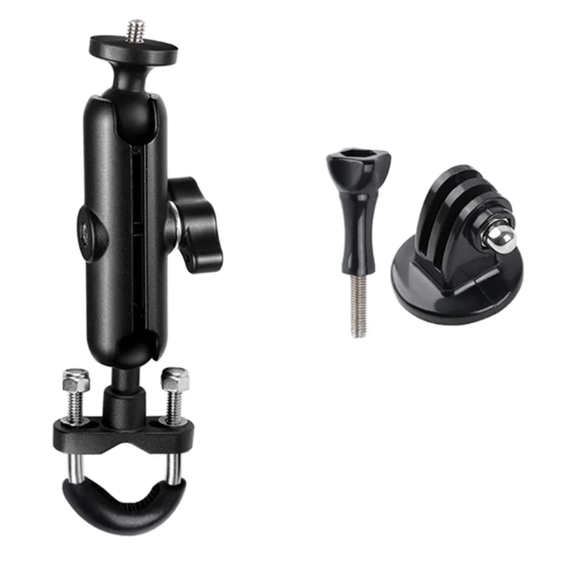 EF-For Gopro Action Camera Accessories Motorcycle Handlebar Mirror Mount Bracket For Garmin Compatible