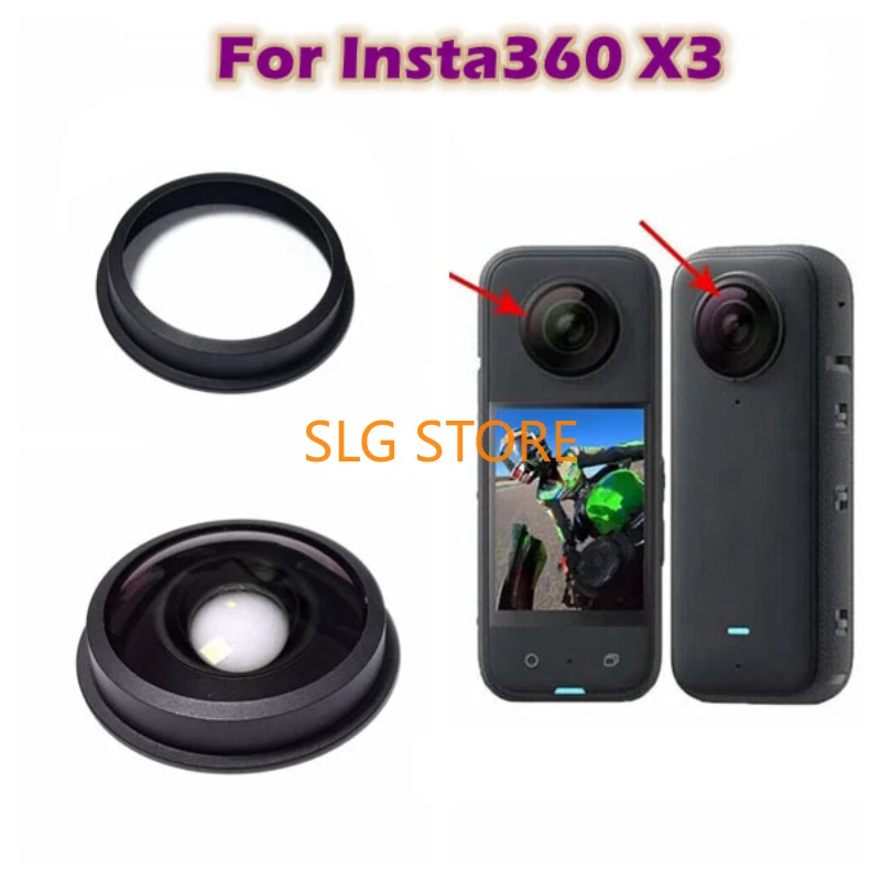 

Original NEW Lens Glass Optical Fish Eye for Insta360 X3 Panorama Sports Camera Relacement Parts