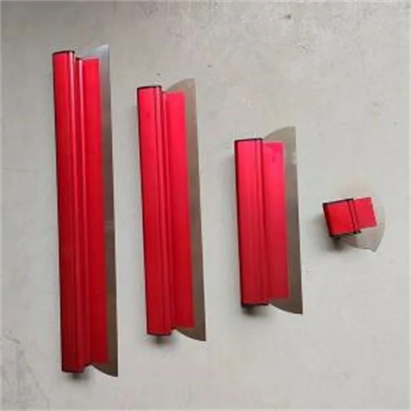 40/60/80 سنتيمتر دريوال القشط شفرة مجموعة الفولاذ المقاوم للصدأ مقشدة سكاكين المعجون تنعيم اللوحة التجصيص أداة البناء #3