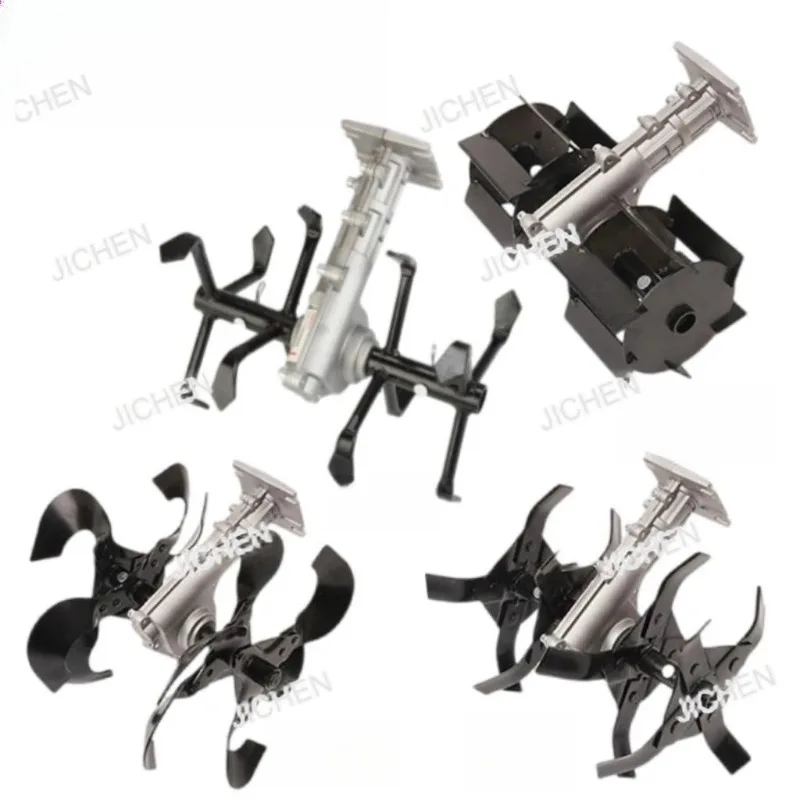 

ZQ Garden Power Tool Accessories Lawn Mower Weeding Wheel Oblique Blade Accessories Weeding Tillage Wheel Loosening Wheel