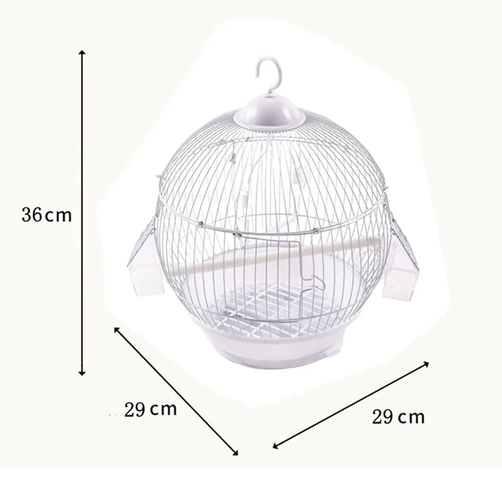 Parrot Birdcage Pet Supplies Pet House Indoor Accessories Parrot Stand Cage for Conures Parrot Finches Lovebirds African Grey view 6