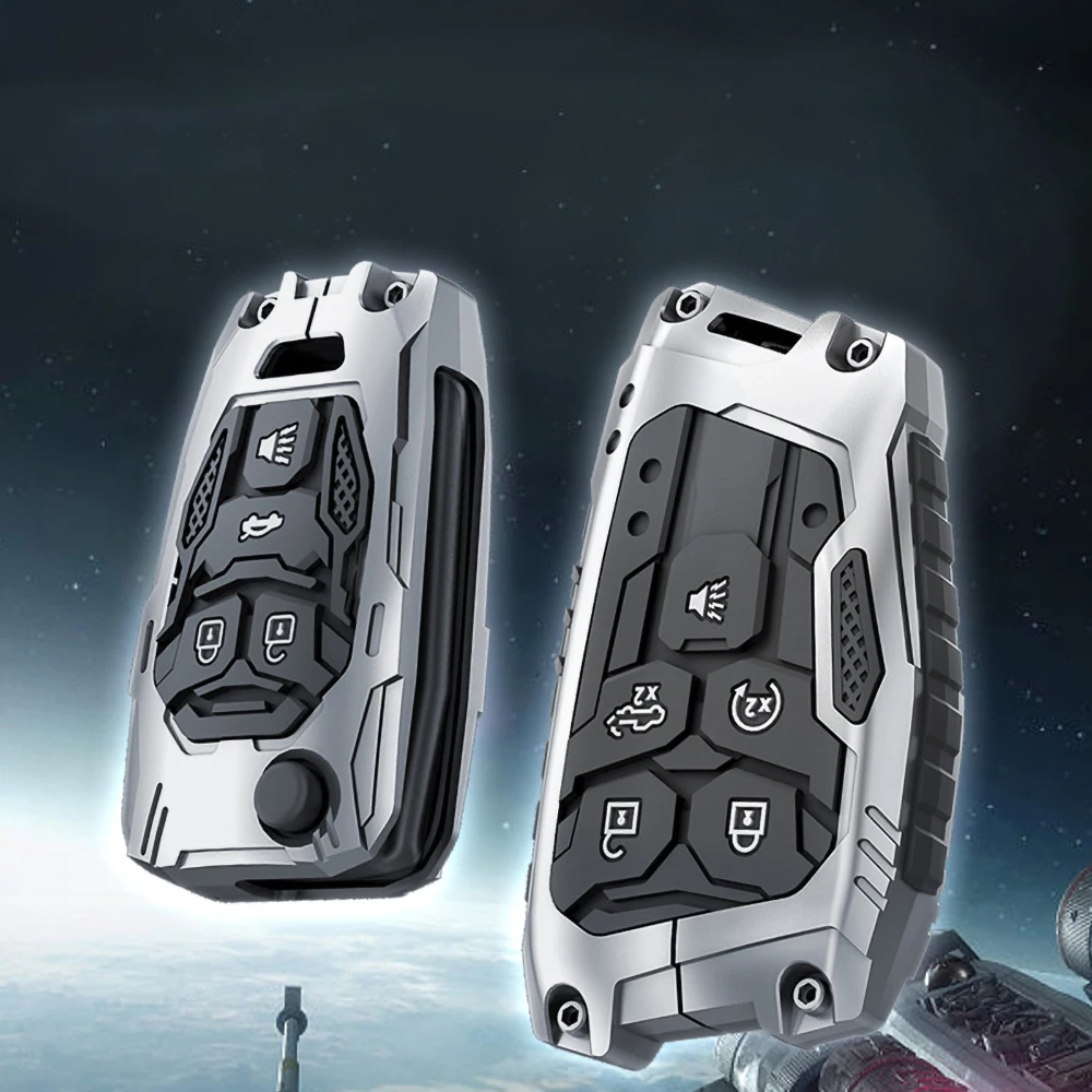 Funda de aleación de Zinc para llave de coche, para Chevrolet Tahoe, suburban, GMC Yukon, Buick ENVISION S Plus Avenir 2020 2021 2022 2023