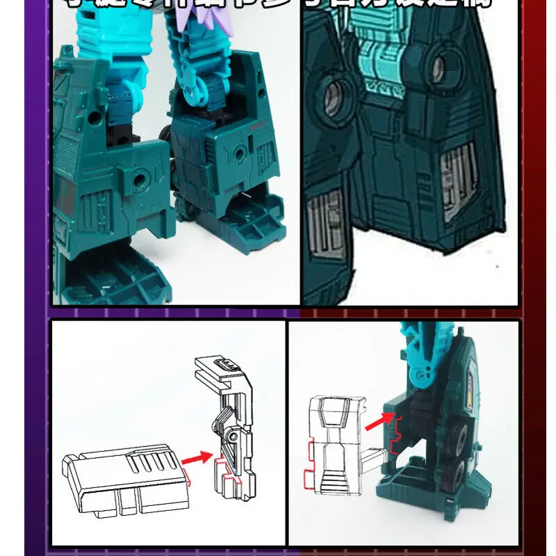 Imagem -03 - Studio Yyw11 Upgrade Kit para Transformação Earthrise Doubledealer Action Figure Acessórios Faça Você Mesmo Fill Kit em Estoque Novo 115