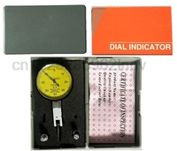 CNC 2046S Lever Table Dial Indicator 0-0.8mm 0.01mm Gauge Scale Dovetail Rails Indicator Measuring Tool 513-404