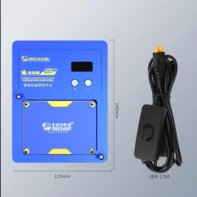 MECHANIC iT3 Pro piattaforma di preriscaldamento intelligente per iPhone X 11 12 13 14 Pro Max scheda madre a strati strumenti di riparazione