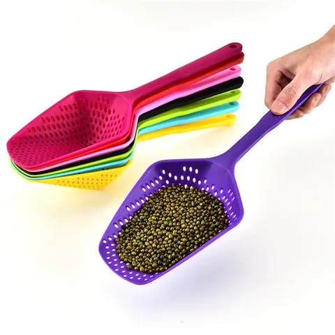 

Cooking Kitchen Tools No-stick Drain Colanders Shovel Strainers Veggies Water Leaking Kitchen Utensil Gadget Accessories