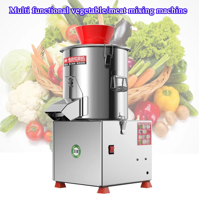 

Multi-functional Vegetable Cutting Machine Canteen Commercial Cutter Leek Onion Automatic Slicer Stainless Steel Cutting