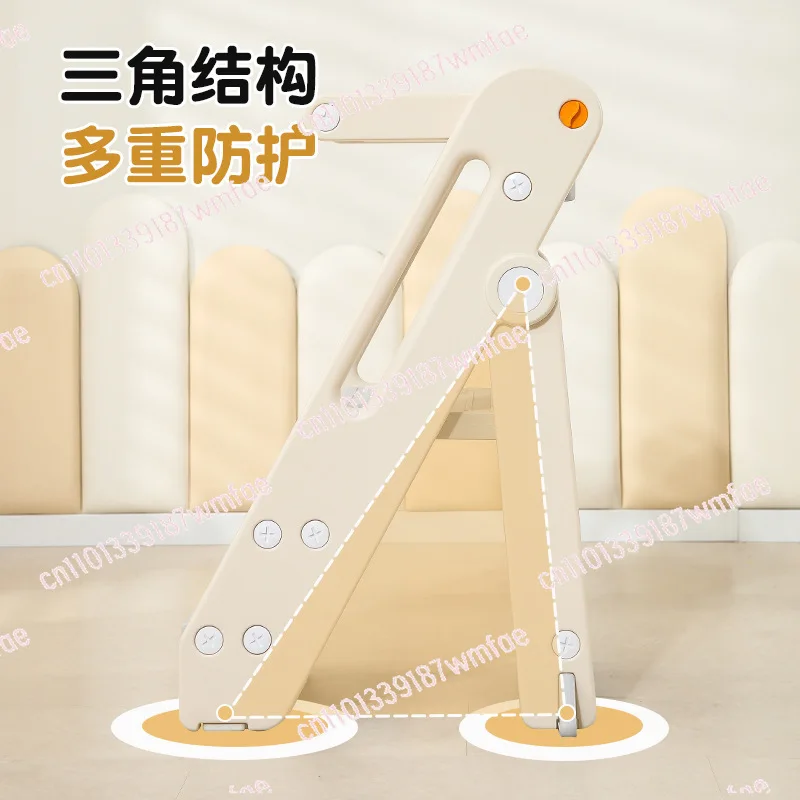 Foldable Practical Learning Tower Baby Washstand Step Stool, Children's Ascending Footstool, Adjustable Hand Washing Stairs,