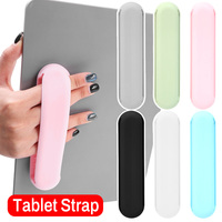 One-handed Operation for Tablet Handle Grip Stand Universal Wristband Silicone Finger Holder Suction Cup Tablet Handheld Strap