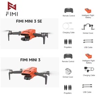 2025 New FIMI MINI 3 /SE Drone 2200mAh 4K 30fps 9km range Hybrid 3-axis Gimbal 249g Ultralight Design 12MP Smart Tracking