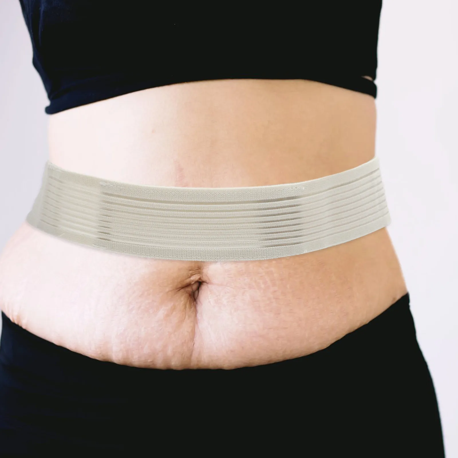 

Elastic Abdominal Dialysis Belt Catheter Tube Holder Adjustable Comfortable Peritoneal Fixation Strap Feeding Tube Protection