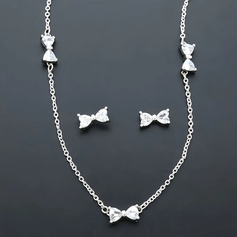 Elegant Women's Silver Plated Dangle Earrings with Pearl Accents