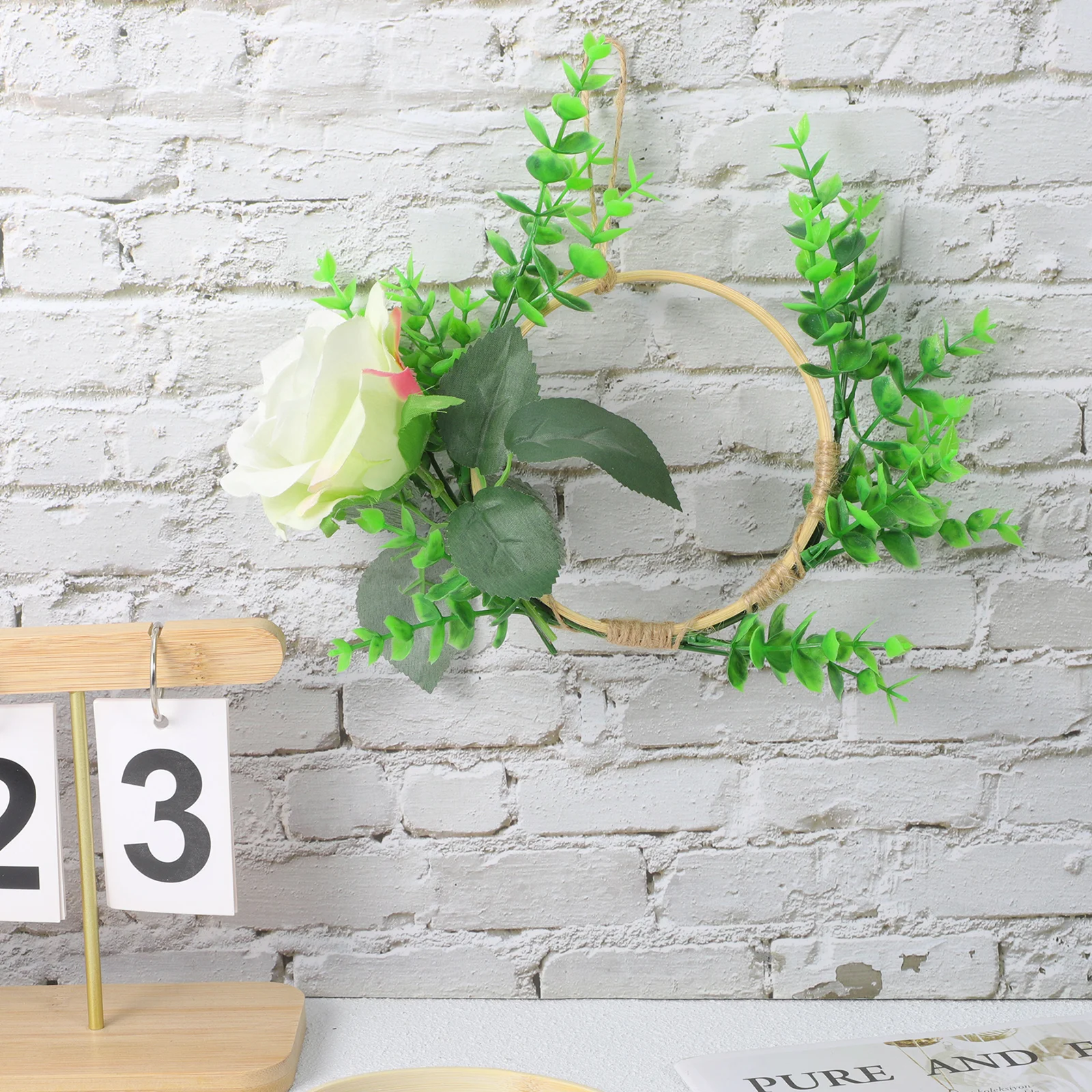 

10Pcs Bamboo Hoops Embroidery Smooth Rings for DIY Dream Catcher Wreath Floral Hoop Macrame Craft Supplies Decoration