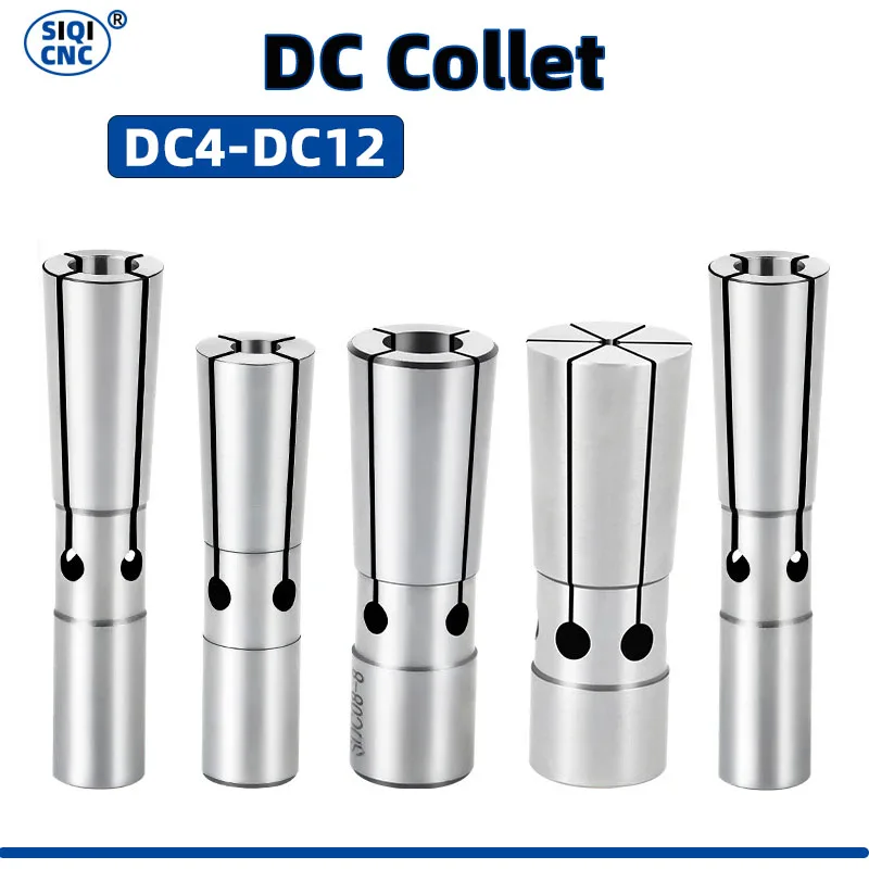 SIQI Accuracy 0.003 Precision DC Collet DC4 DC6 DC8 DC12 Chuck Pull Back High Precision Tool Holder