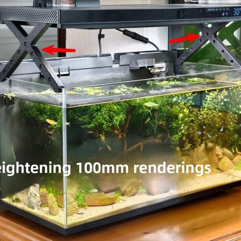 Heightened Bracket Modification For Aquarium Tank Heat Dissipation & Demisting Replacement Parts