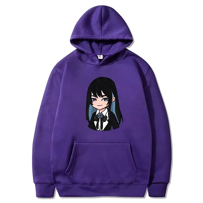 Ado Singer Hoodie harajuku fashion clothes Unisex Fleece Casual Long sleeve White Sweatshirt Men Women's Loose Hip Hop techwear