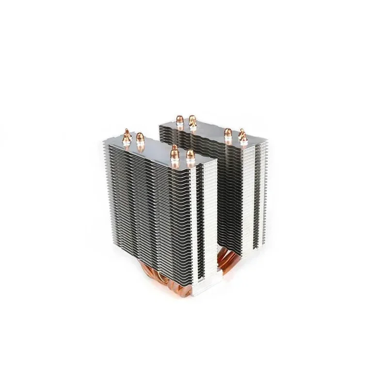 6 Copper Pipe Double Tower RGB Cpu Radiator Cooler 90MM 3Pin Fan 775 1150 1155 1366 1356 AM3 AM4 X79 2011 PC Heat Sink 2011-V3