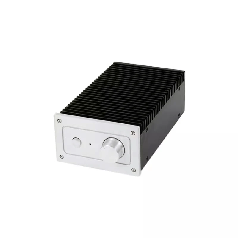 Hifi DIY Amplifier Aluminum Chassis Small Size Amp Housing Single Heatsink Vertical Box Also Can Lateral Placement Enclosure