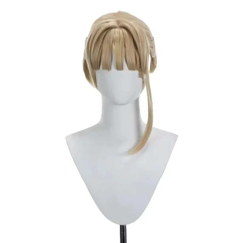 Archiwum Gier Animacja Asuma Toki Strój Cosplay Niebiesko-Biały Mundur Bojowy Sukienka Pokojówki Peruka Kobieta Seksowny Strój Karnawałowyx;2'a,6.h;