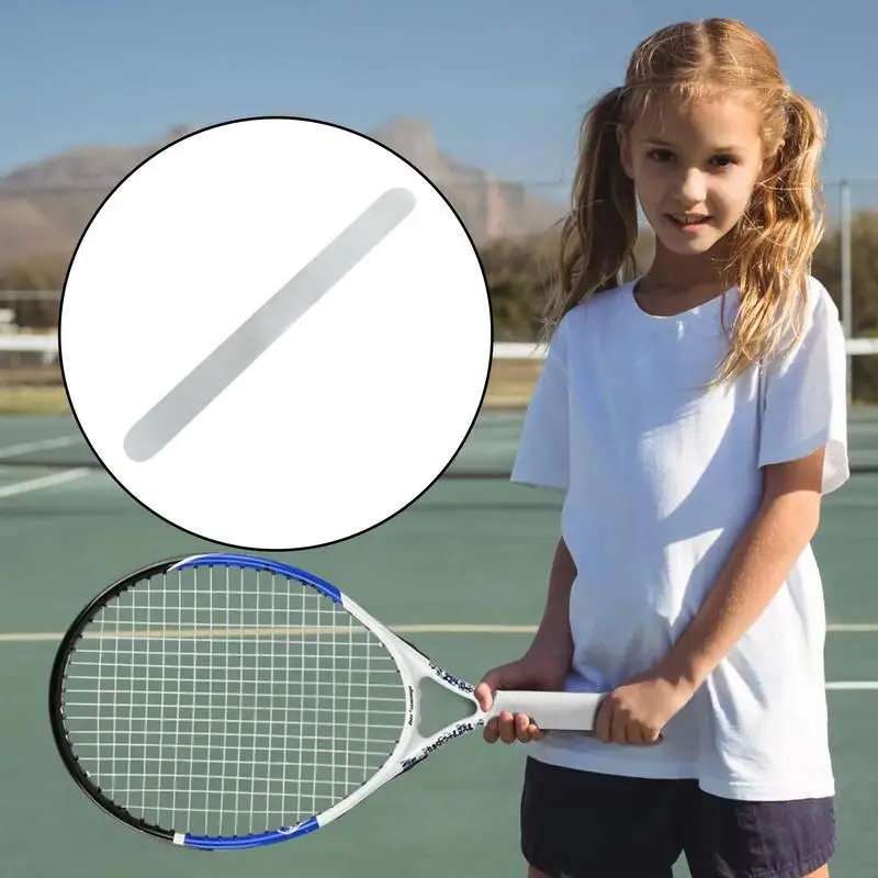 Tennis Racket Head Guard Tape Wear-resistant Racket Head Protector Transparent Tennis Tape Invisible Shield Tennis Racket