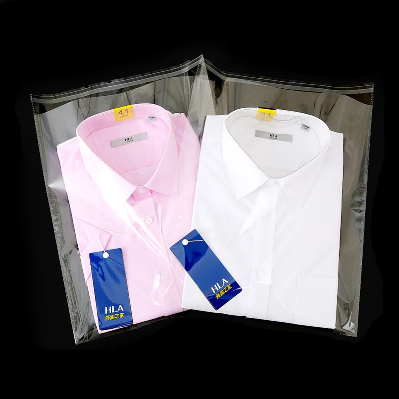 5-fach transparente, selbstklebende, wiederverschließbare, wasserdichte OPP-Plastiktüten für Geschenke, Lebensmittel, Süßigkeiten und Aufbewahrung – Detail 4