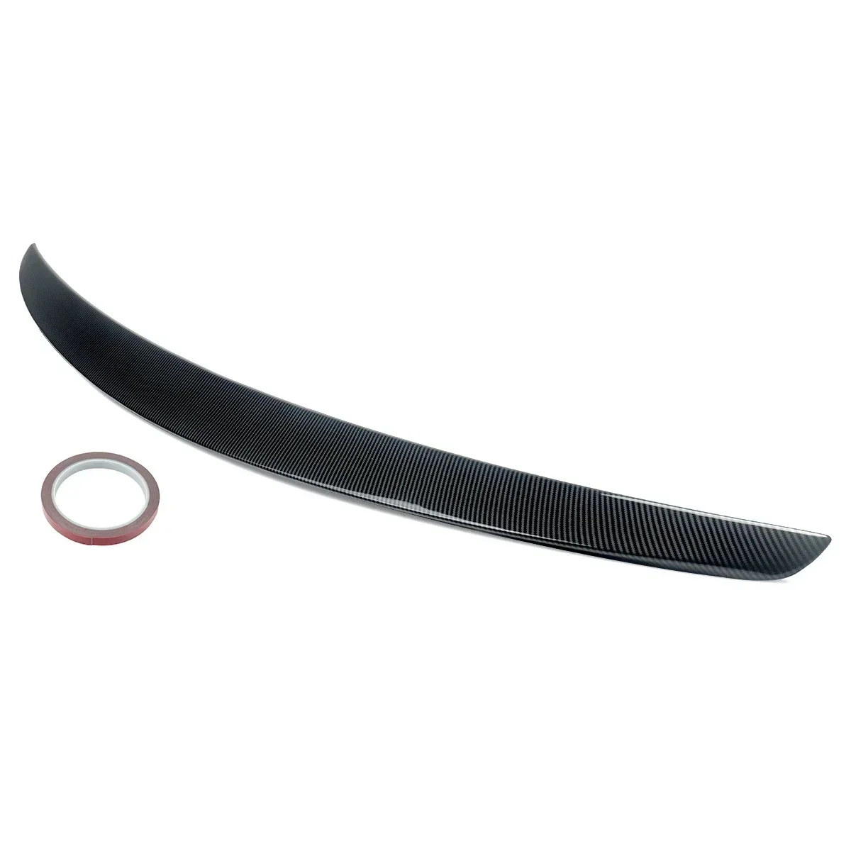 Rear Spoiler Lip for AMG Style For Mercedes W222 S450 S560 2014 2015 2016 2017 2018 2019 2020 Carbon Fiber Look wing ABS plastic