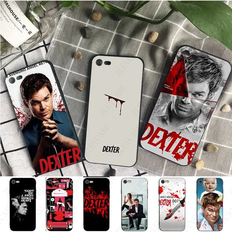 TV Show Dexter Morgan coque phone cover for iPhone 15Pro 16pro 13PRO max 7 8 XR 14plus 11pro 12pro max 13mini SE 2020 cases